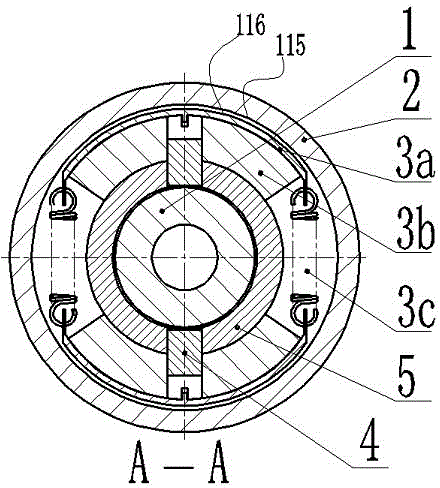 Revolving speed limiting impulse sprinkler for well cleanout