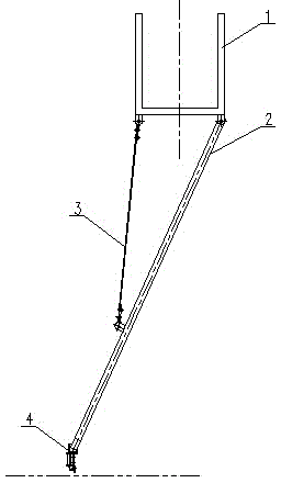 Mud scraping mechanism of radial-flow-type mud scraper