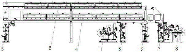 Double-sided high-speed gravure coating device and method for lithium battery