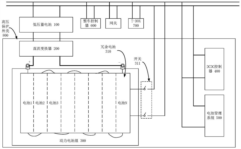 Low-voltage storage battery charging system and method