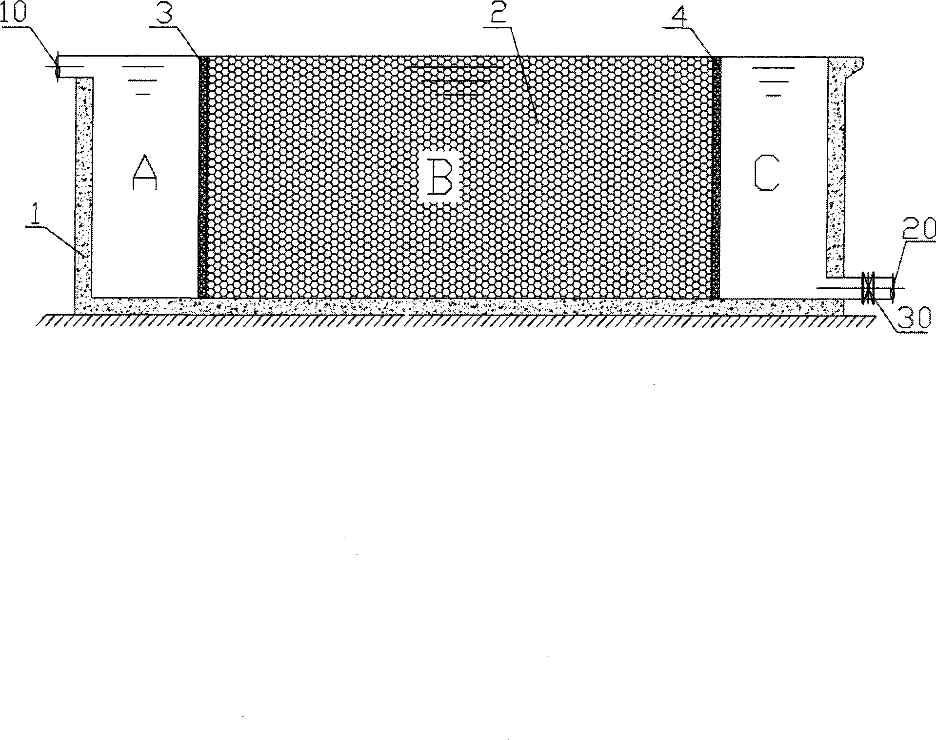 Method for removing phosphor-containing wastewater by using fly ash aerated concrete slag