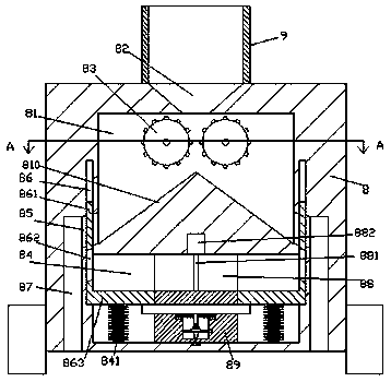 A high-efficiency alum feeding device for purifying sewage