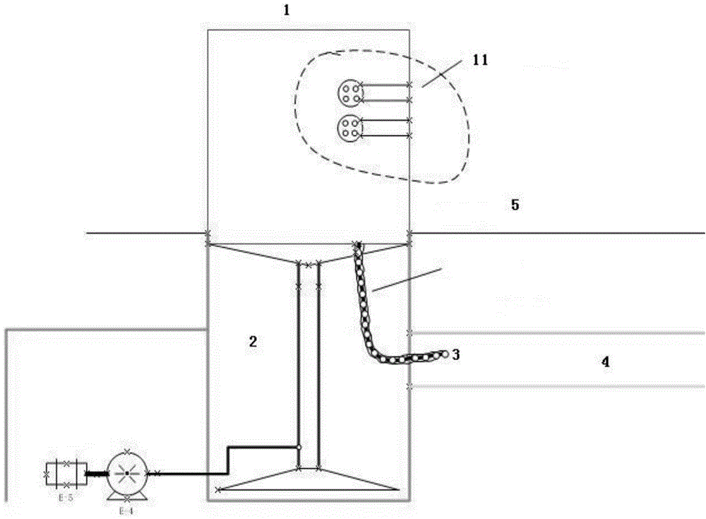 Lifting shore power junction box