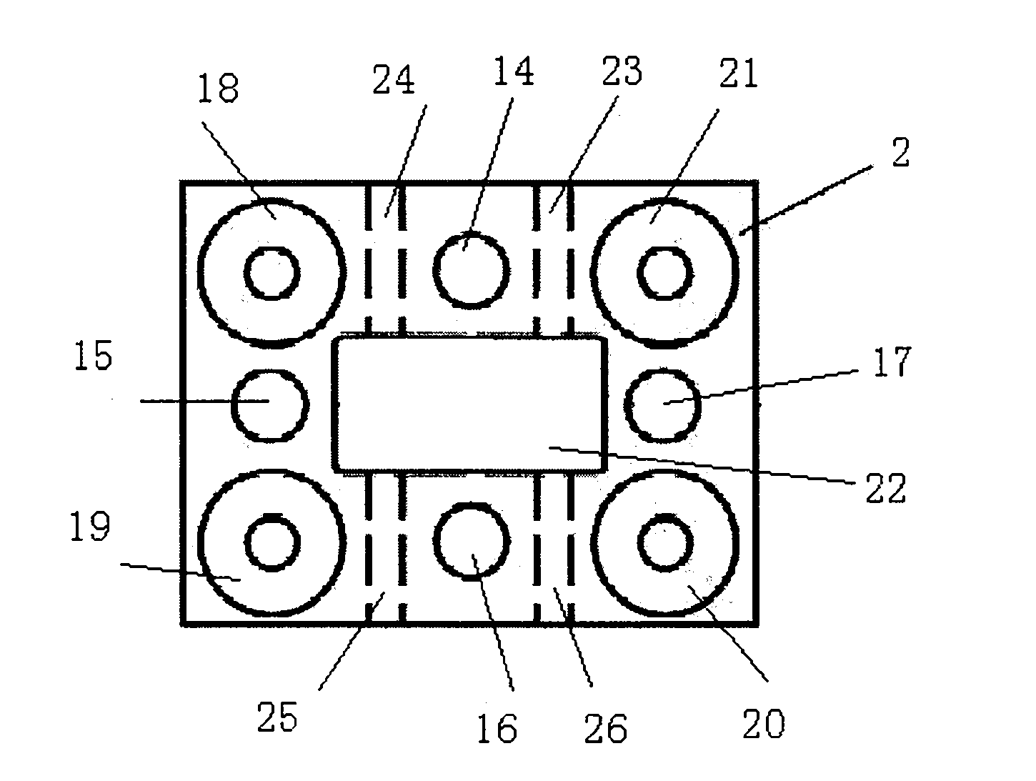 Non-contact long-stroke multi-degree-of-freedom nanometer precision working table