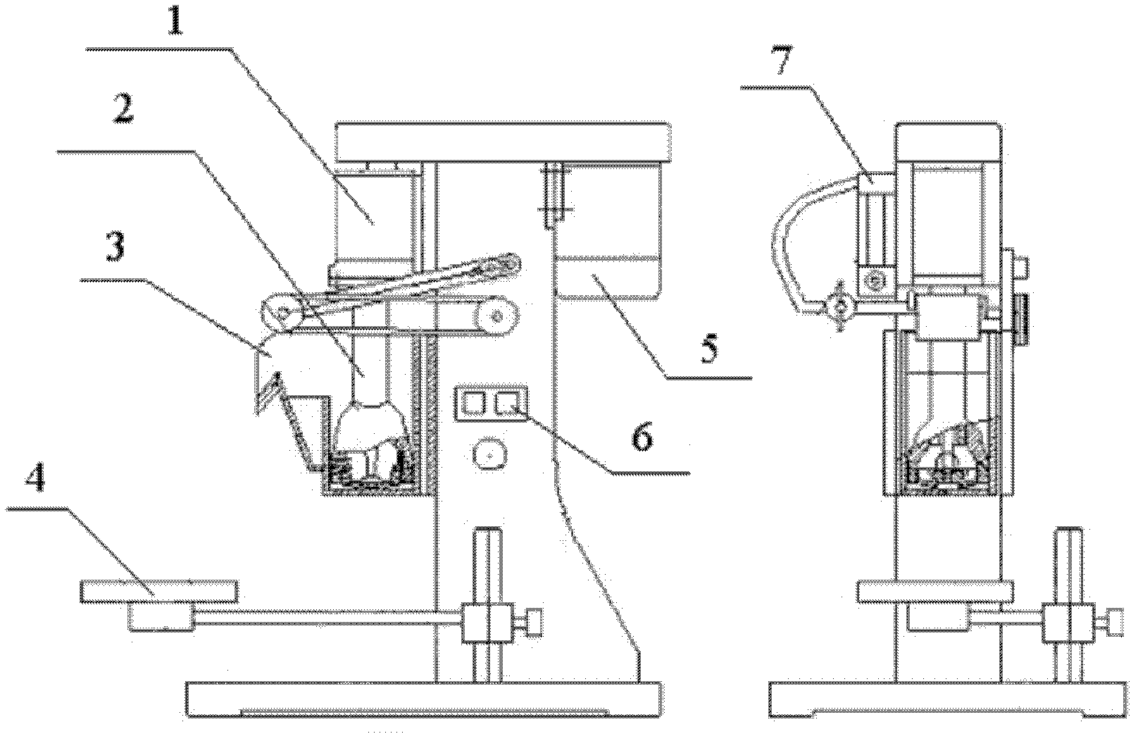 Foam flotation method for separating silicon powder from silicon carbide powder