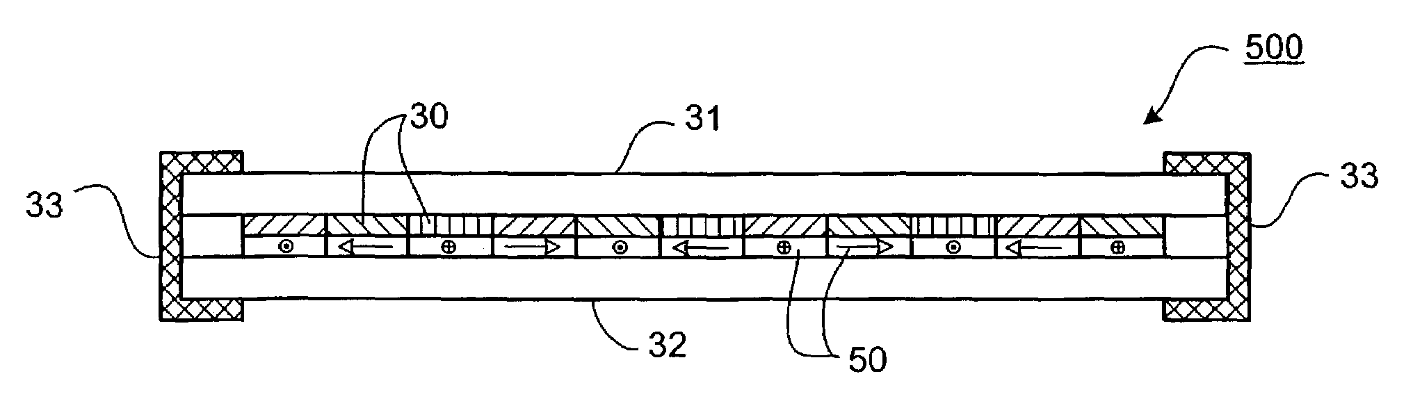 Kit of parts for assembling an optical element, method of assembling an optical element, optical element, lithographic apparatus, and device manufacturing method