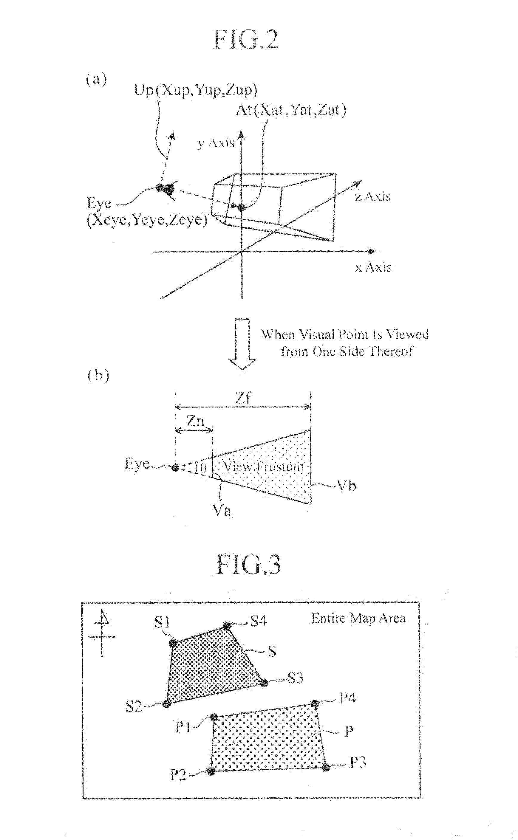 Map display device