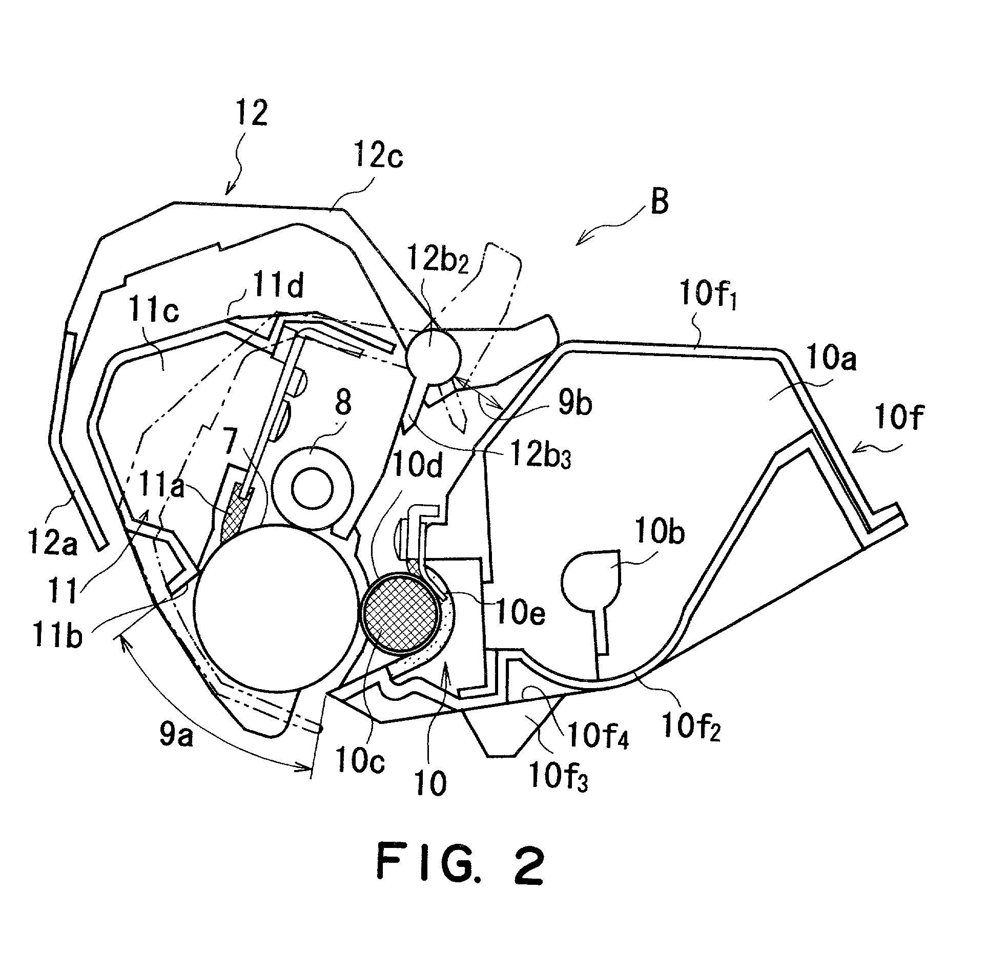 Process cartridge, mounting mechanism for process cartridge and electrophotographic image forming apparatus