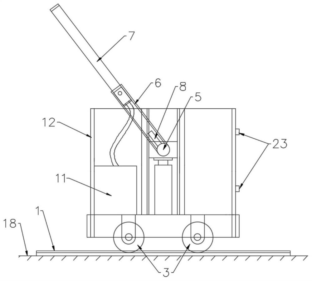 Tunneling construction method suitable for strong permeable unconsolidated stratum of karst subsidence area