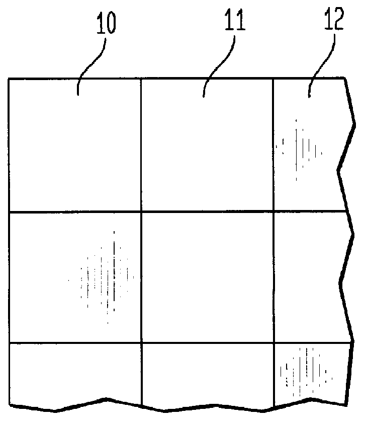 Reversible decorative tile and method of finishing same in situ