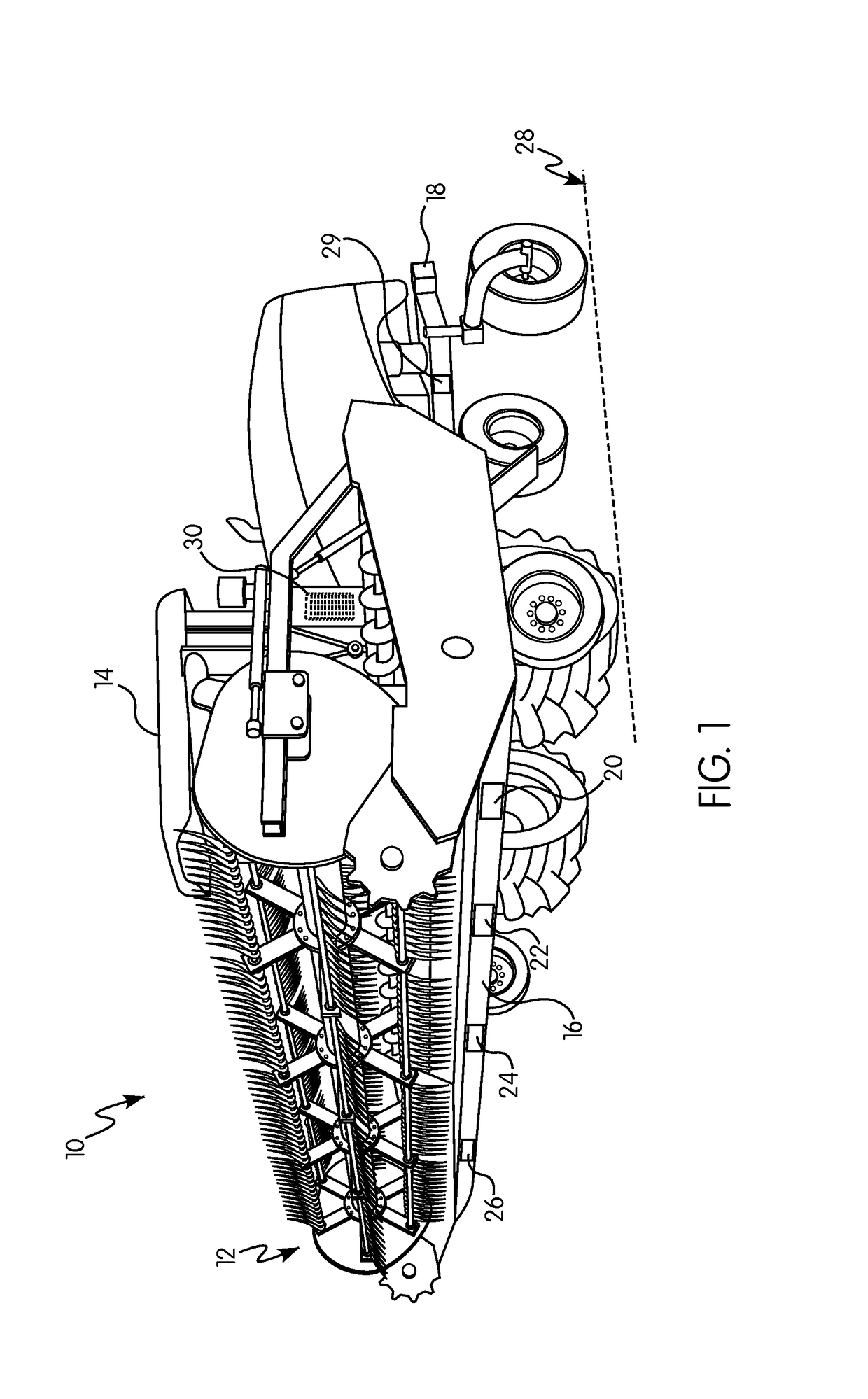 Method and apparatus for automatically controlling a cut height of an agricultural harvester