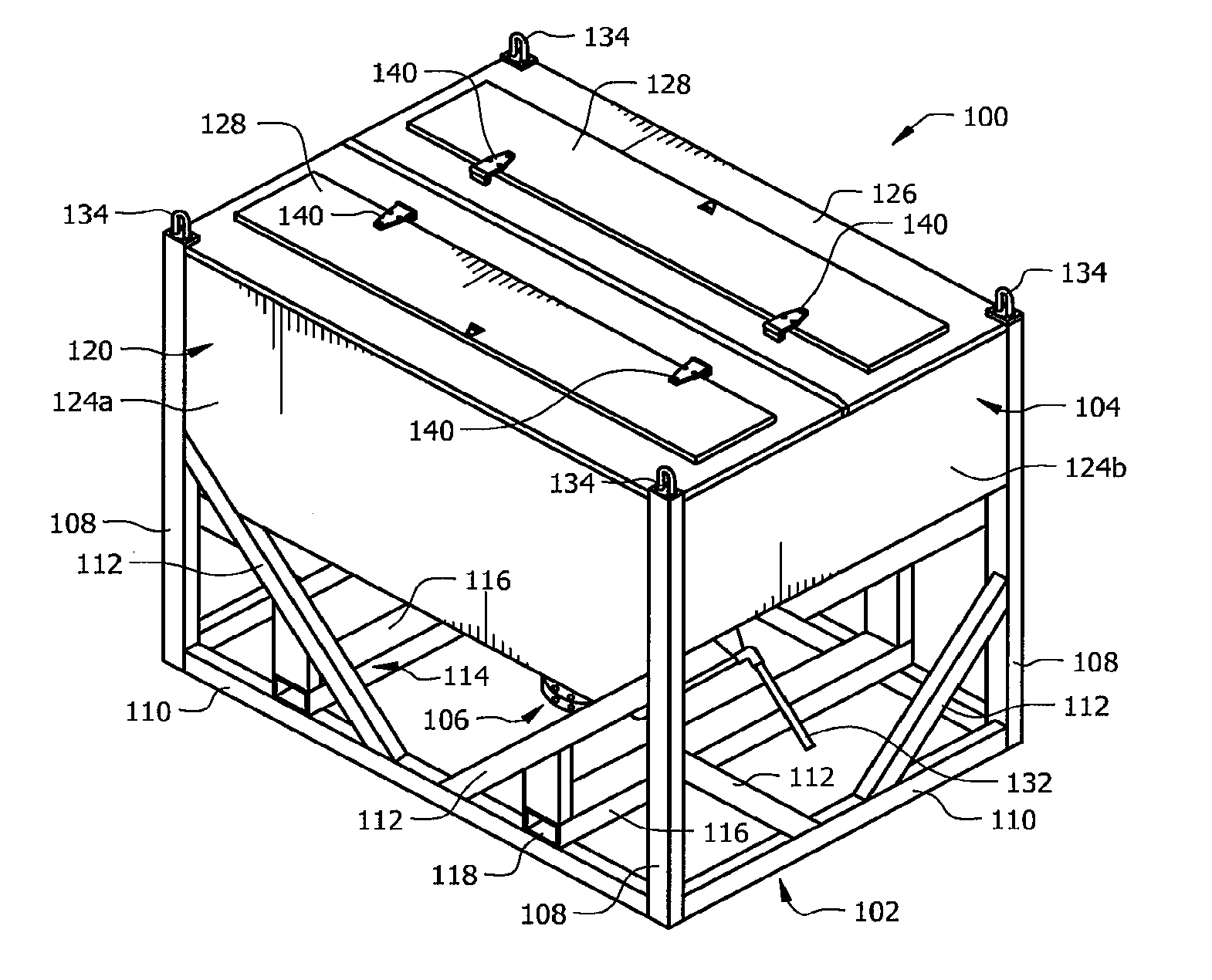 Systems and methods for bulk material storage and/or transport