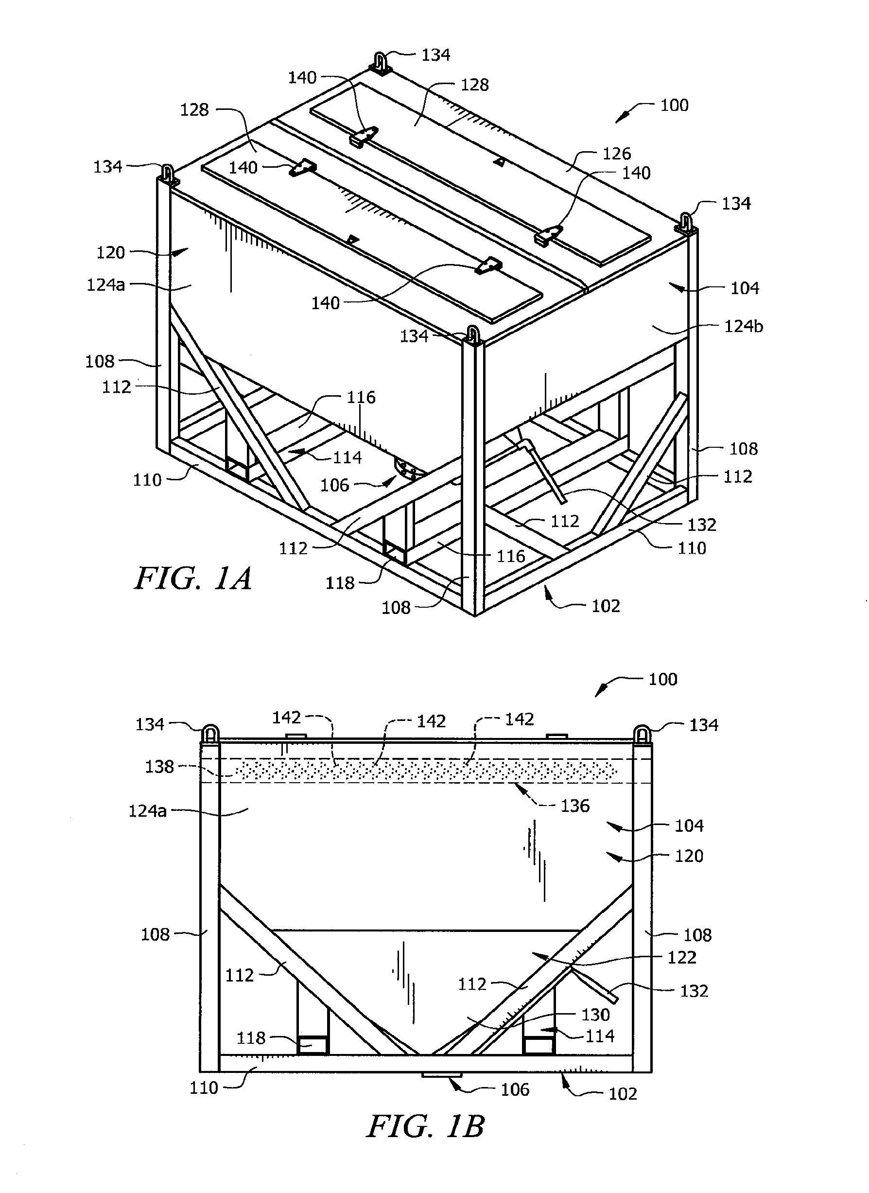 Systems and methods for bulk material storage and/or transport