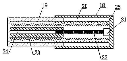 Detection hammer for civil engineering