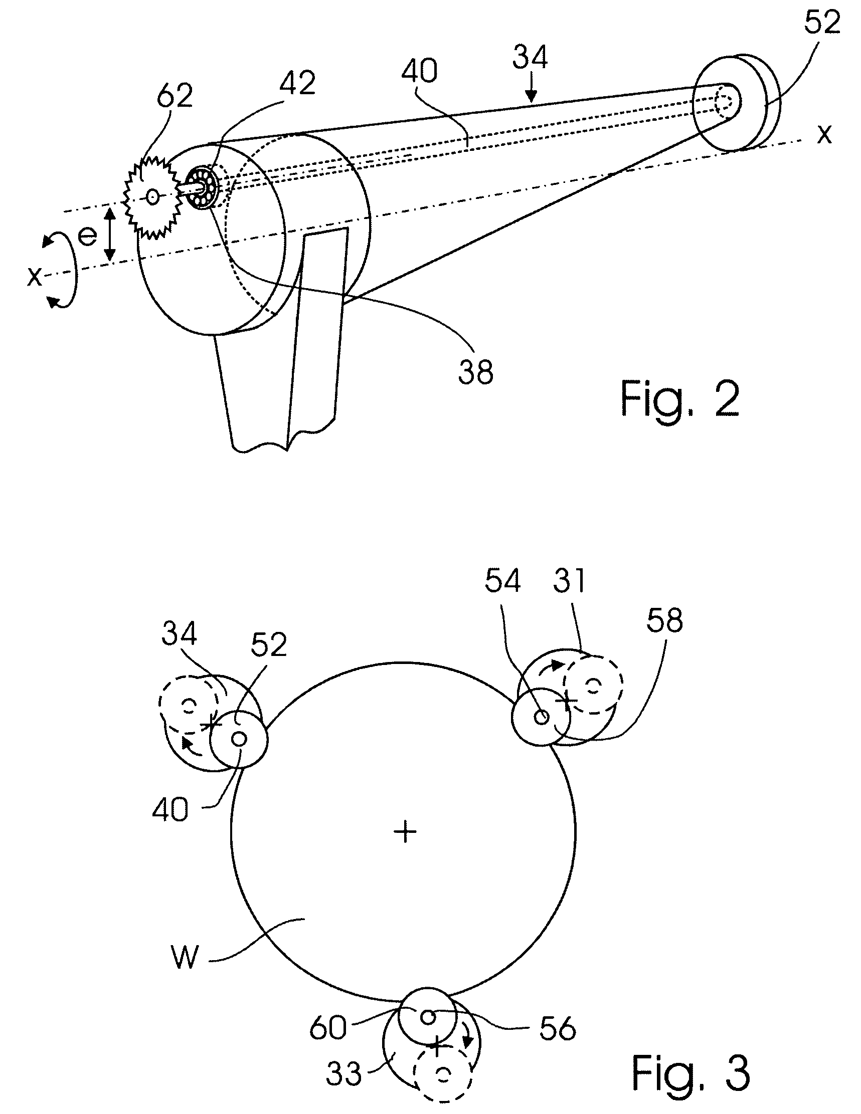 Holding and rotary driving mechanism for flat objects