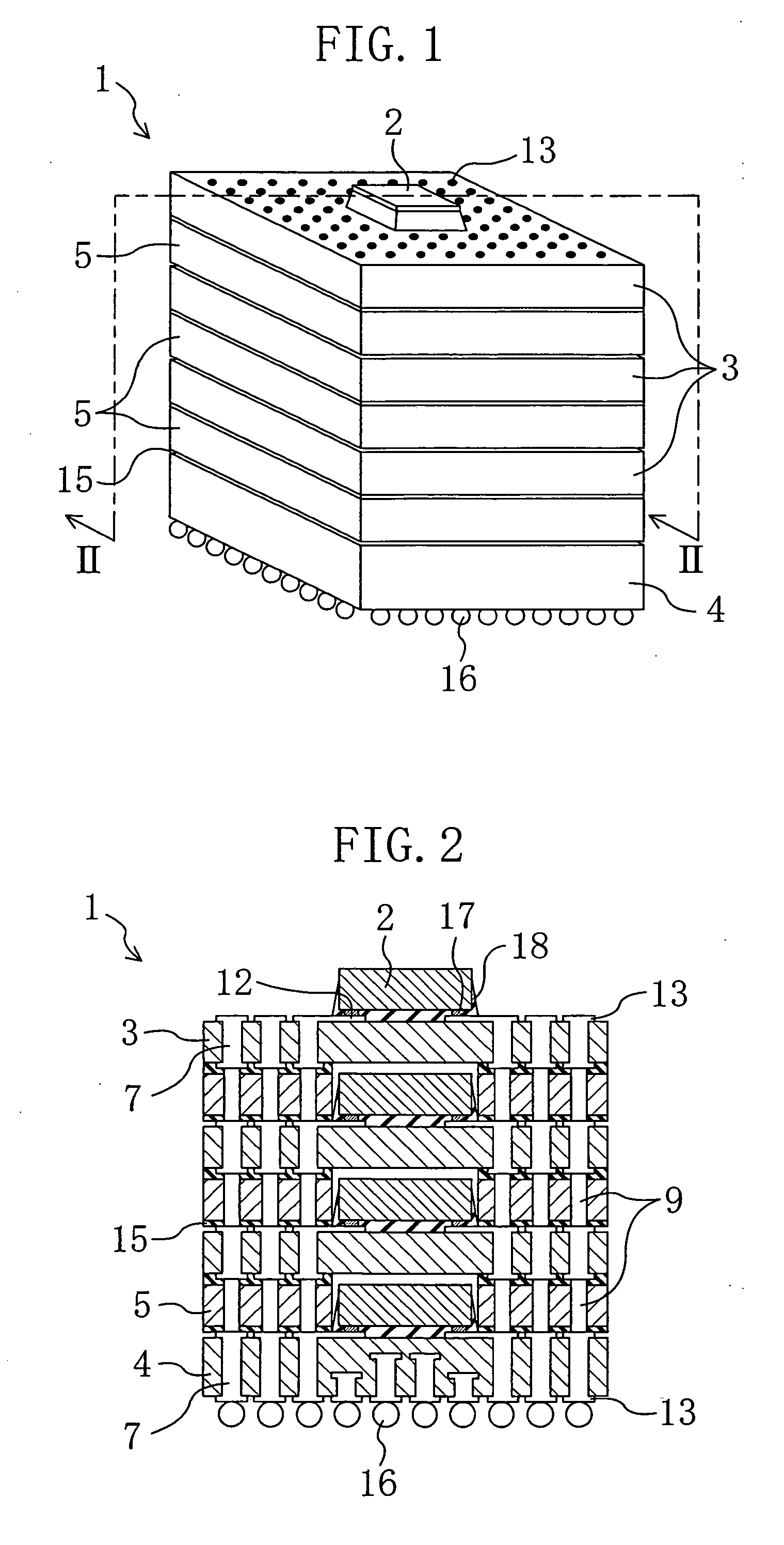 Multi-level semiconductor module