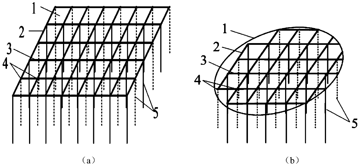 Construction method and applications of water seepage channel capable of rapidly dewatering