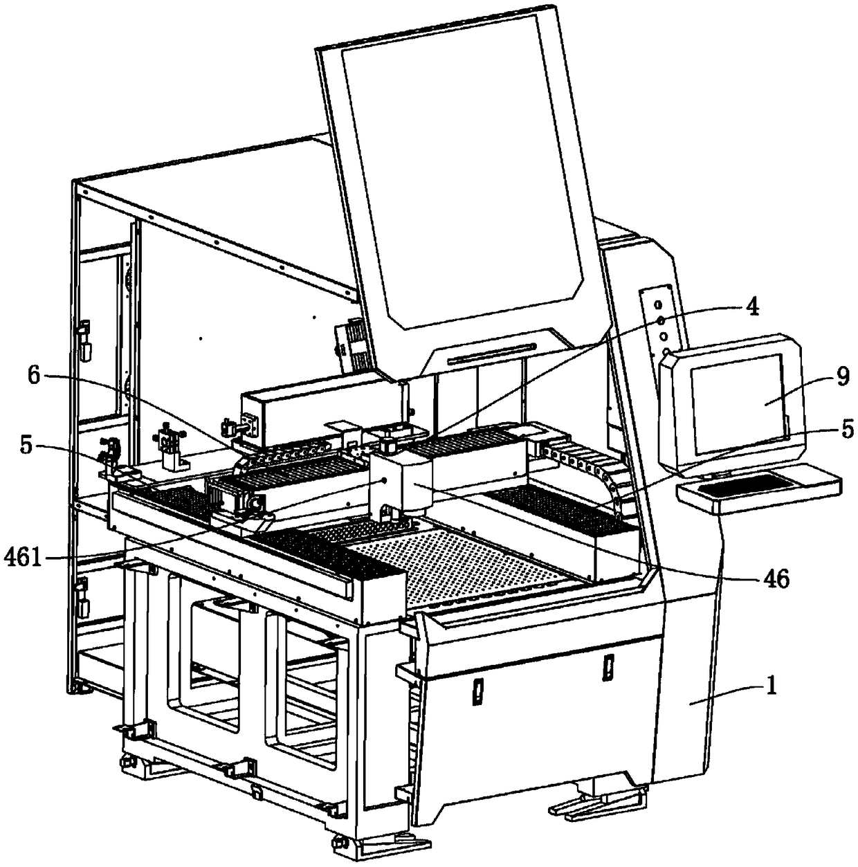 Precision laser cutting machine