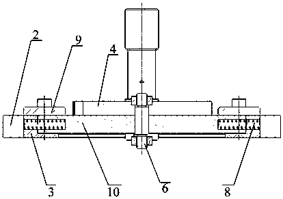 A circular contact of a electric connector to test work in life