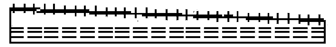 Bamboo veneer integrated panel and production technological method thereof