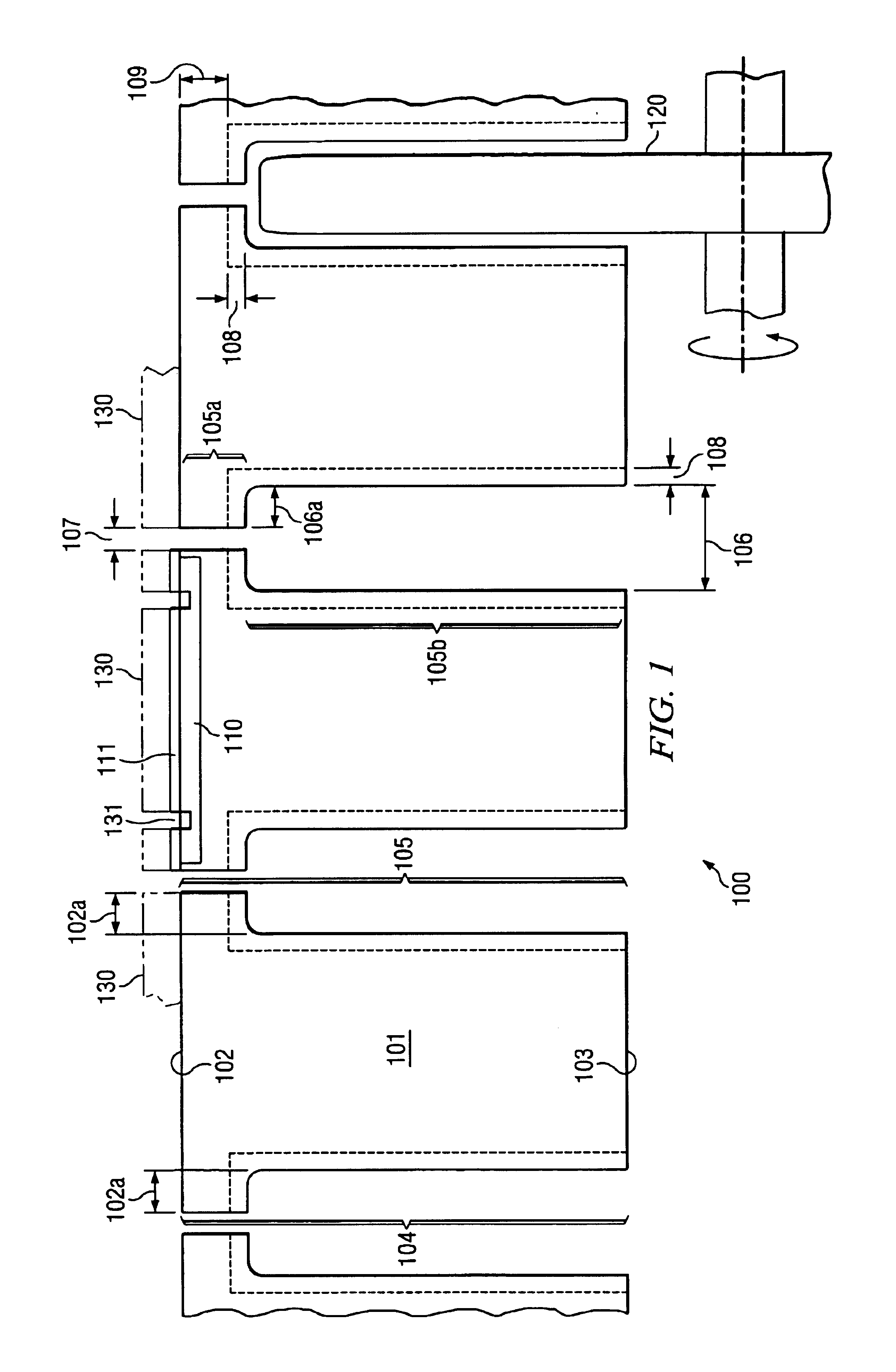 Scribe street width reduction by deep trench and shallow saw cut