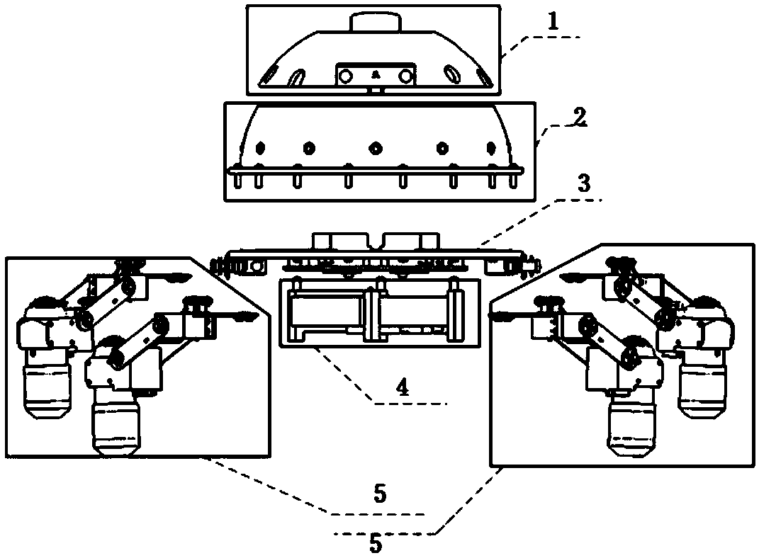 Spherical amphibious robot