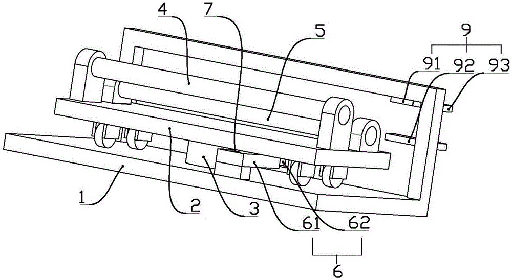 Paper delivery deviation adjusting device for impregnated paper