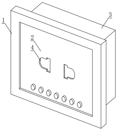 Anti-electric shock switch panel socket with automatic power-on and power-off functions and method thereof