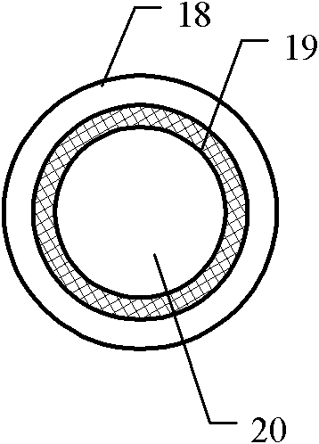 Coal power plant combined type heat pipe flue gas waste heat recovery system and method