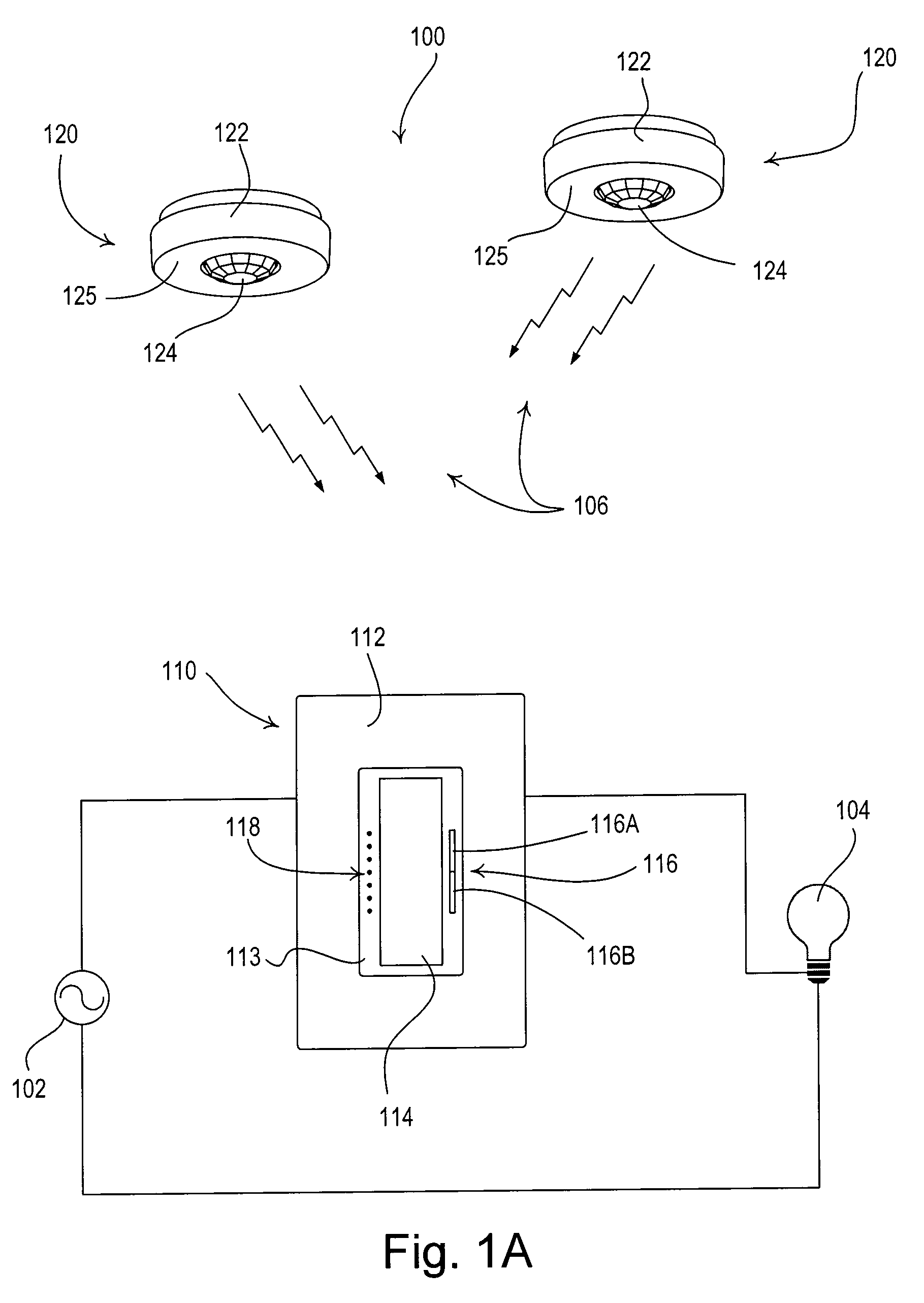 Radio-frequency lighting control system with occupancy sensing