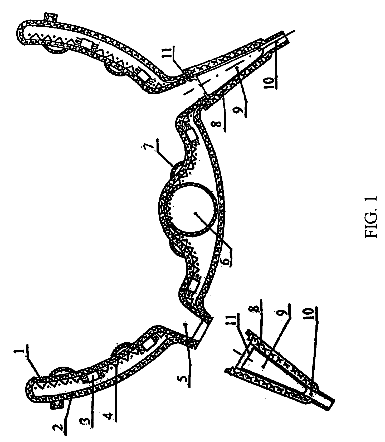 Multifunctional health protection device for udders of cows