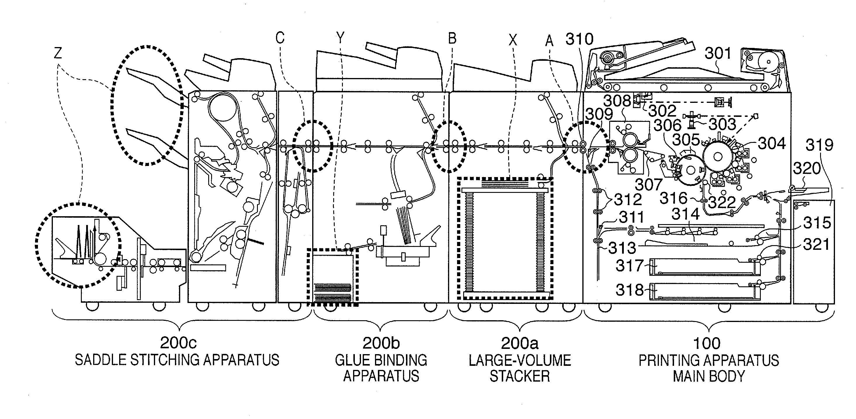 Printing system, printing apparatus, and job processing method