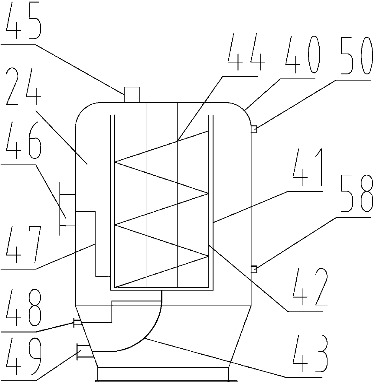 Pulping continuous cooking method and device