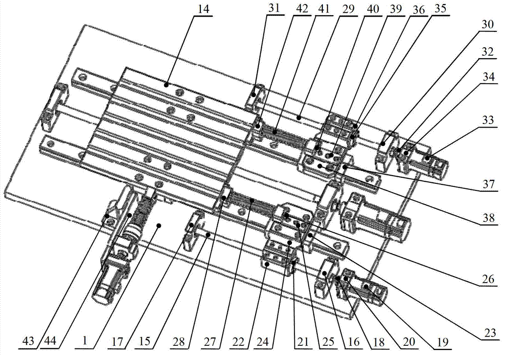 Planar continuous loading testing device for numerical-control movable worktable