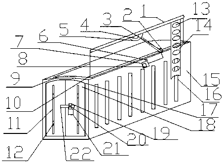 Novel anti-collision private logistics box