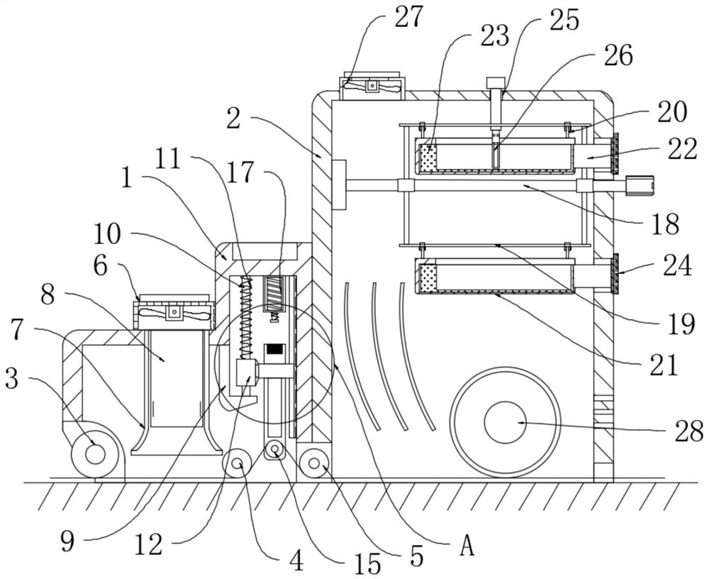 Cloth edge folding mechanism with shaping and pressing functions