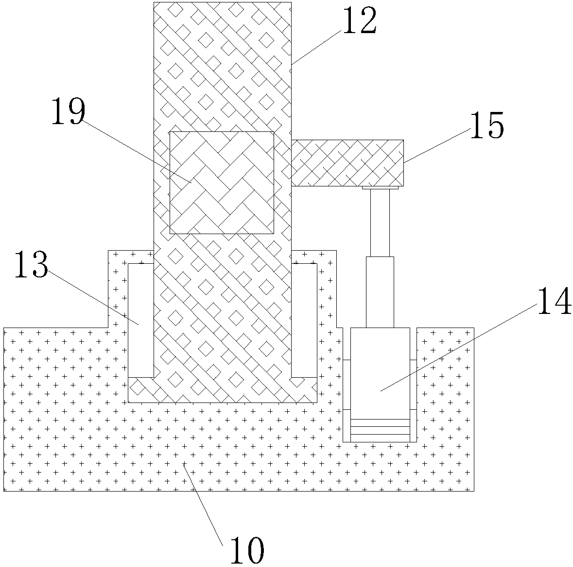 Smart home control main unit with adjustment function