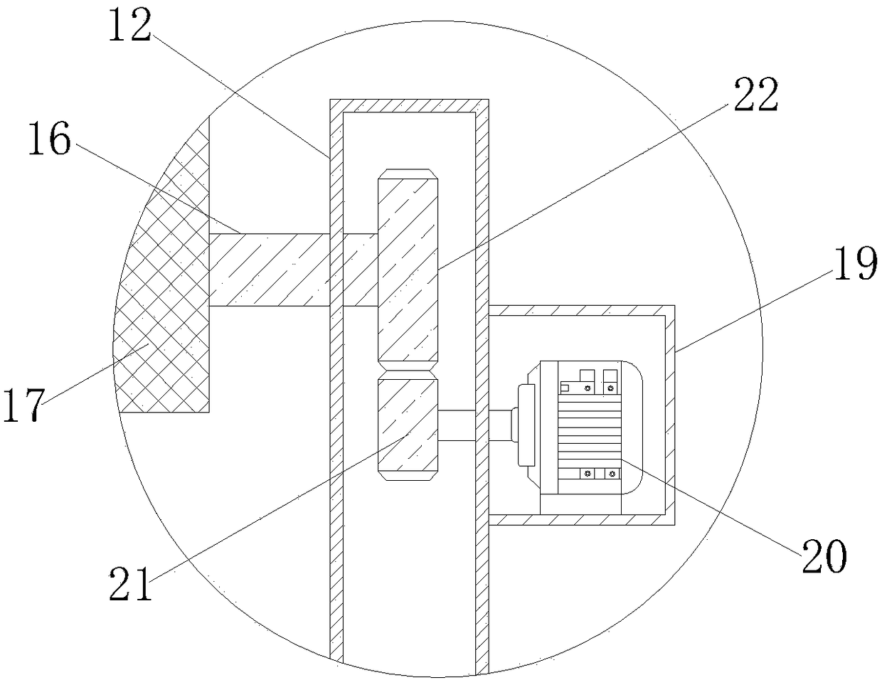 Smart home control main unit with adjustment function