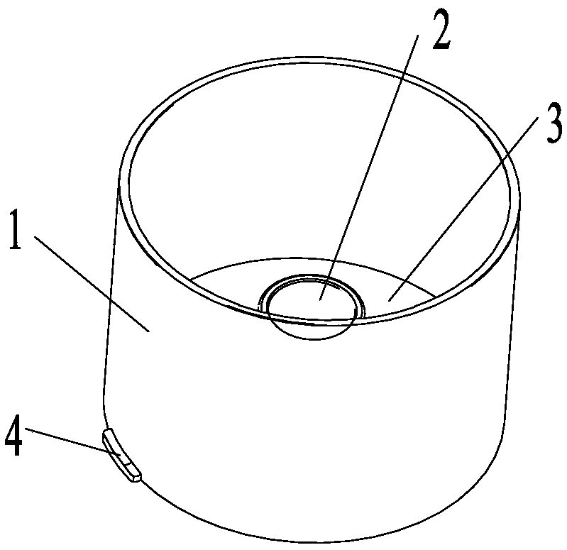 Material adding structure and seasoning machine