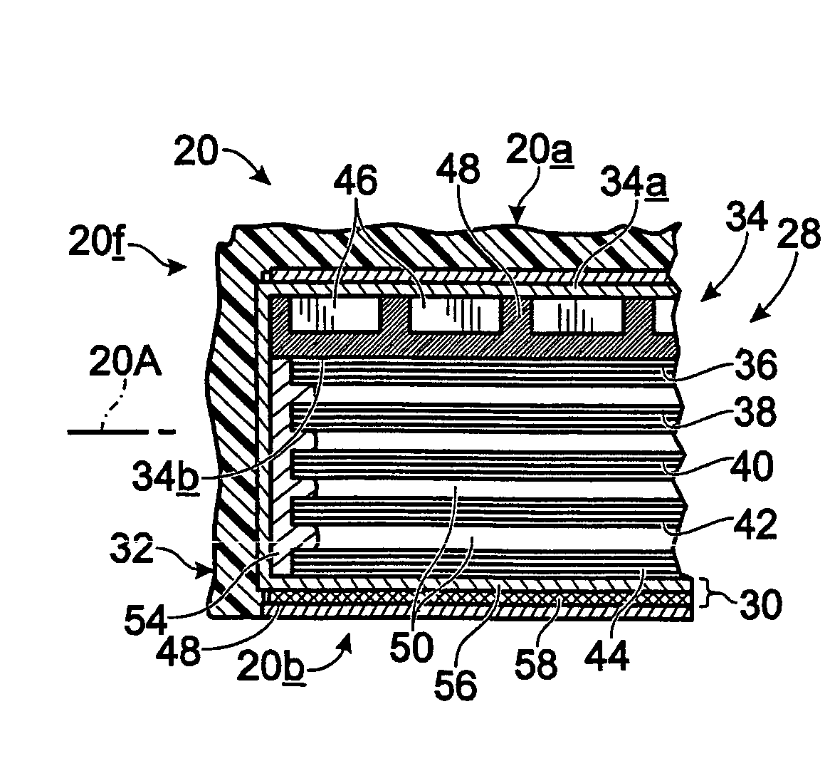 Trampoline responsive armor panel