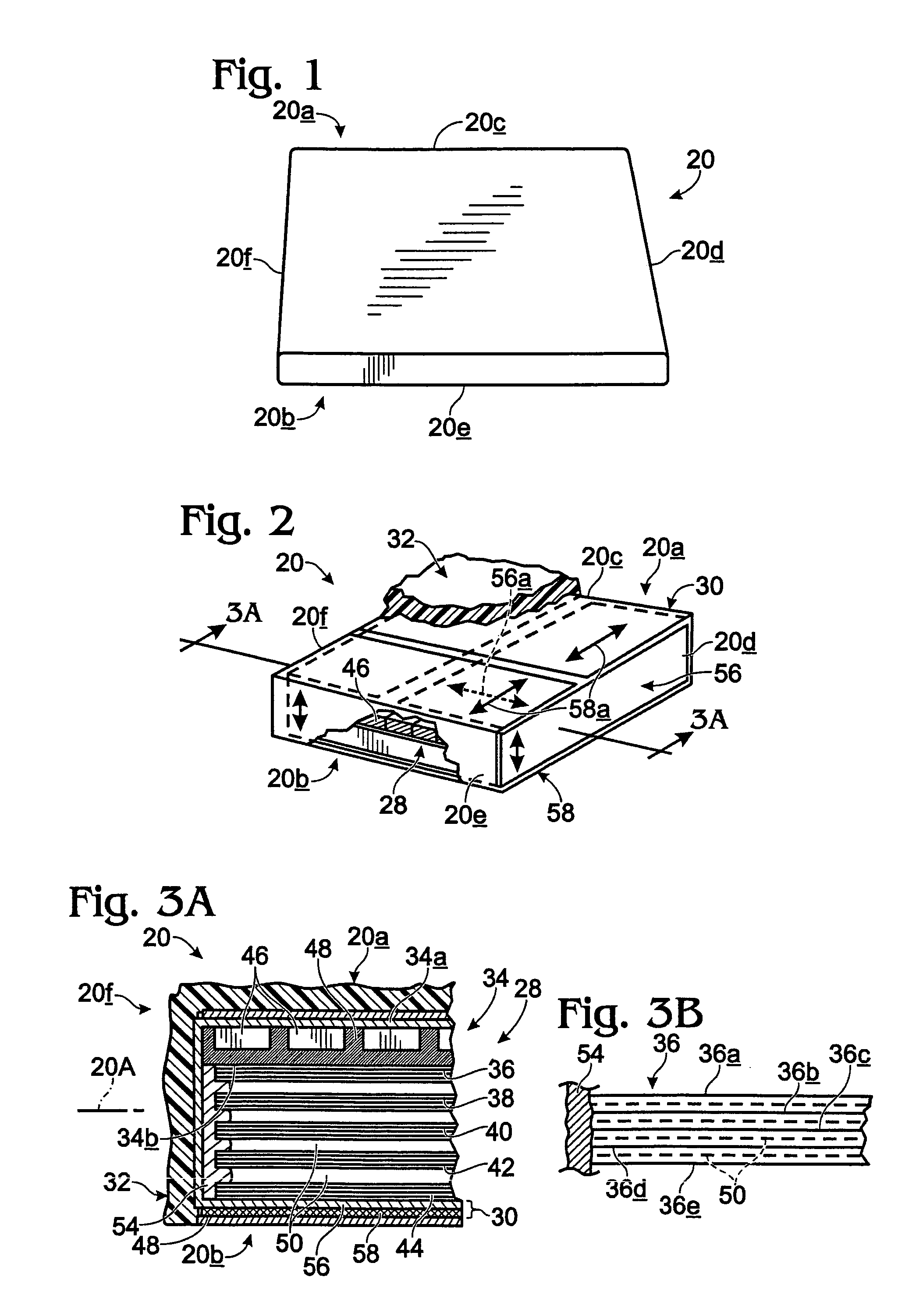 Trampoline responsive armor panel