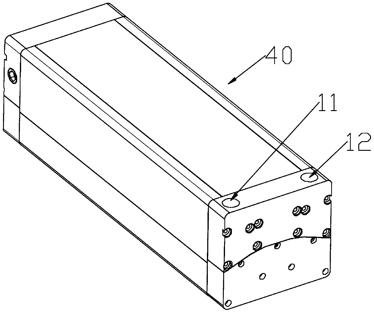 Focusing type LED light curing lamp