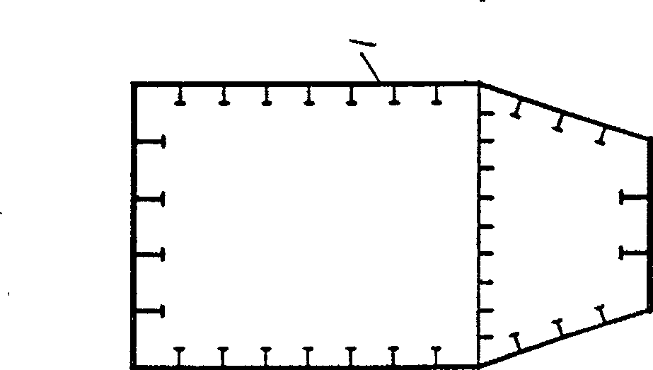 Arch bridge vortex vibration control building membrane structure for arch bridge