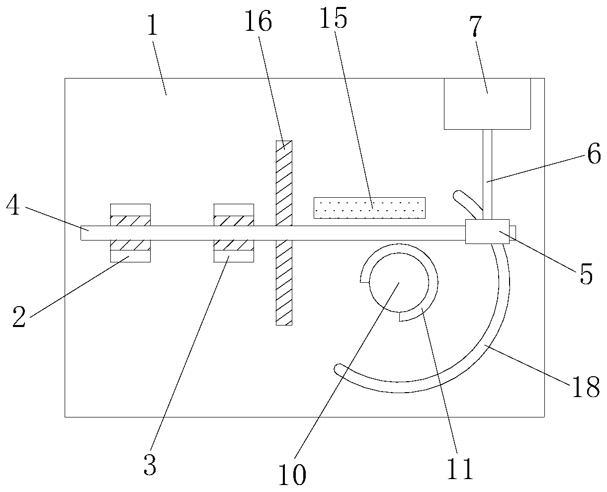 Hardware steel bar bending device