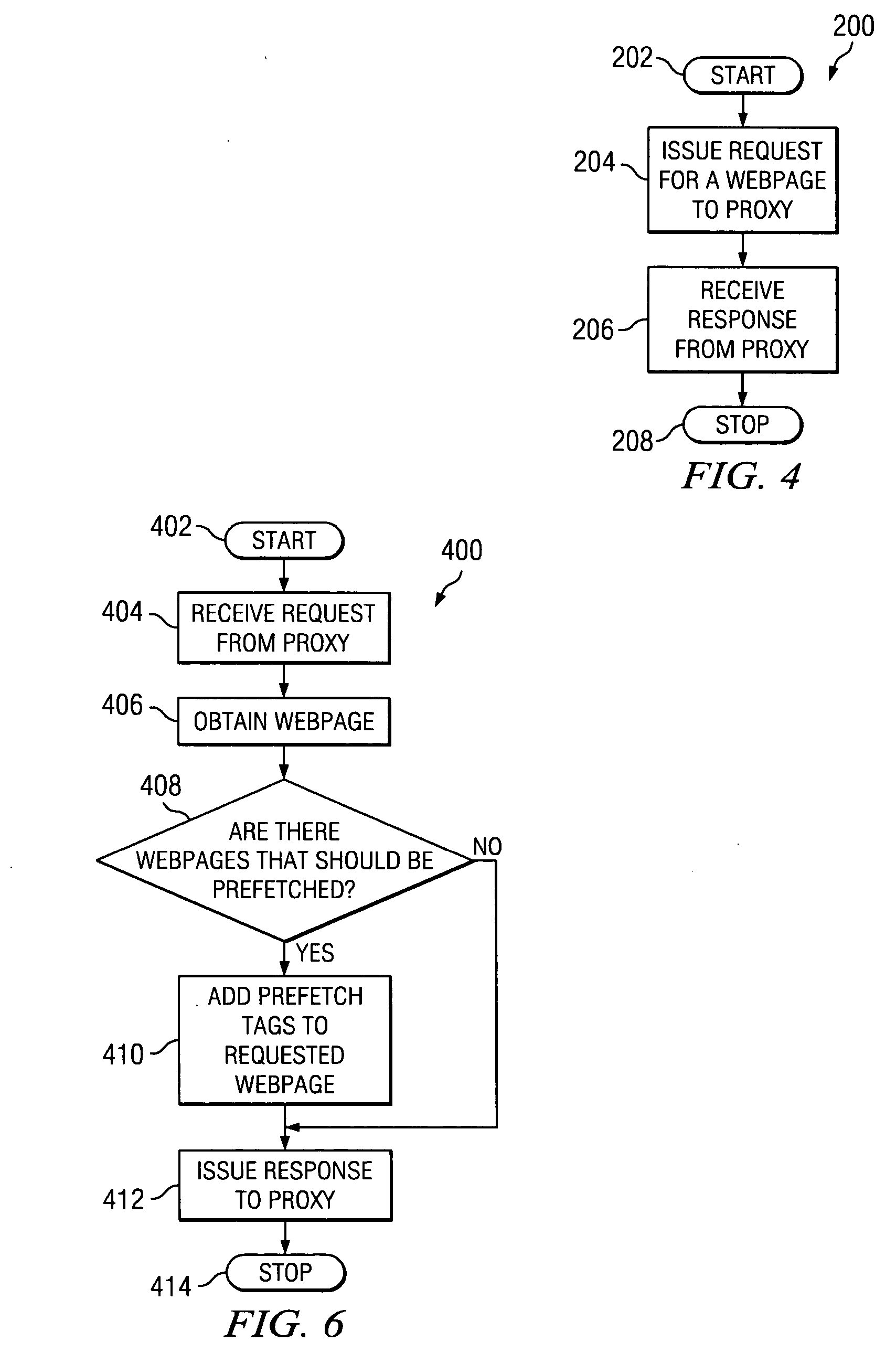 System and method for dynamically inserting prefetch tags by the web server