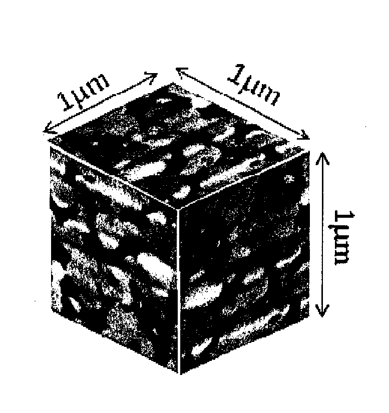 Sintered body of silver fine particle