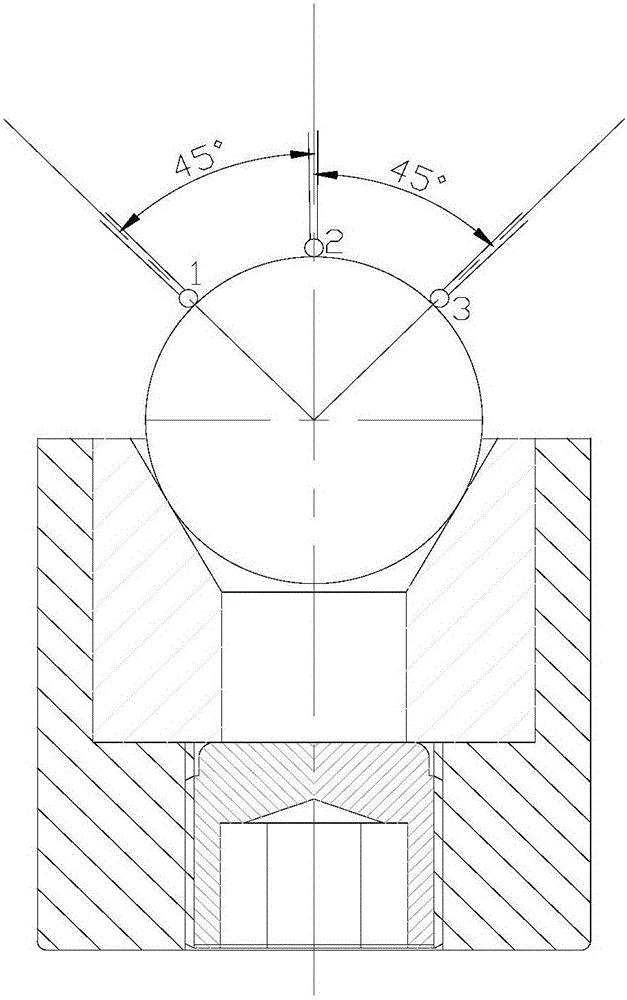 Hemispherical dynamic pressure bearing part grinding tool and grinding method