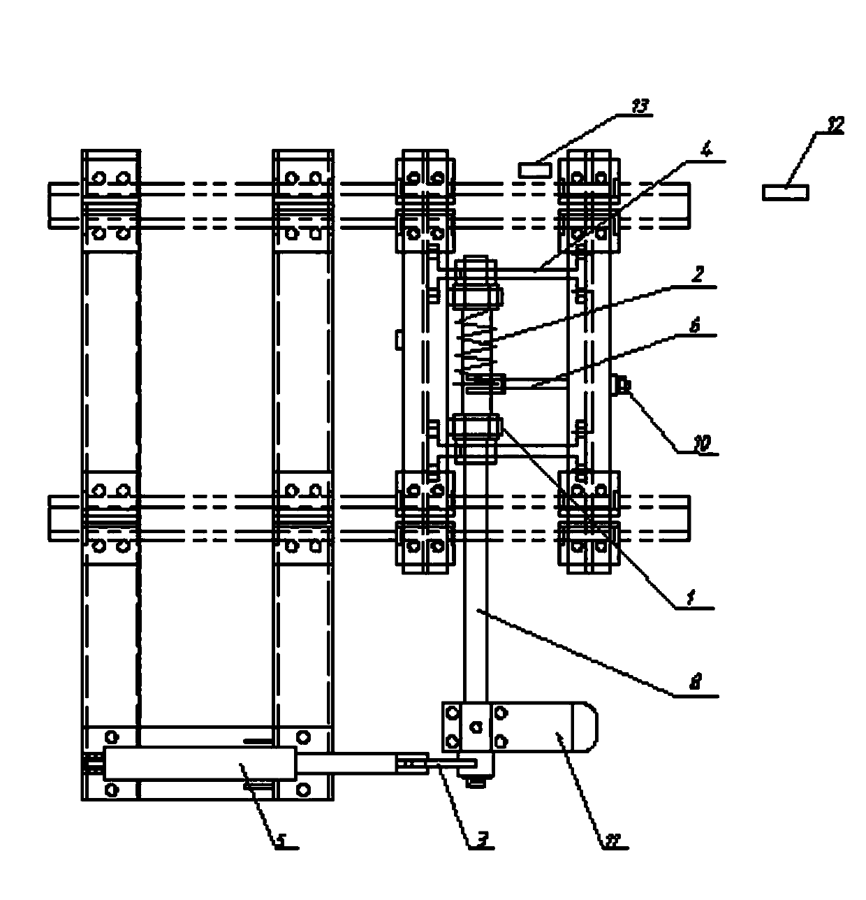 Pneumatic stopper