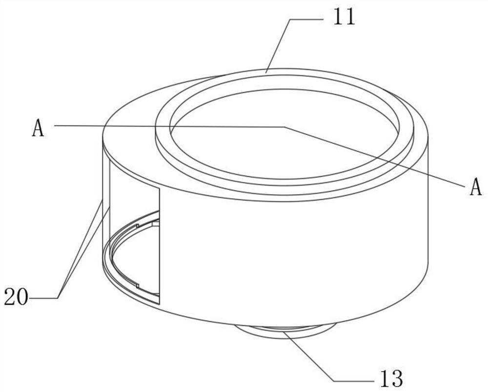 Windproof telescopic antenna structure