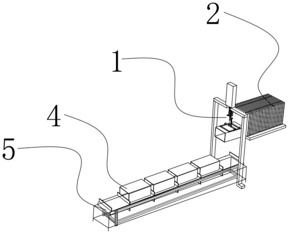 Box opening system with height rapid adjusting function and box opening method thereof